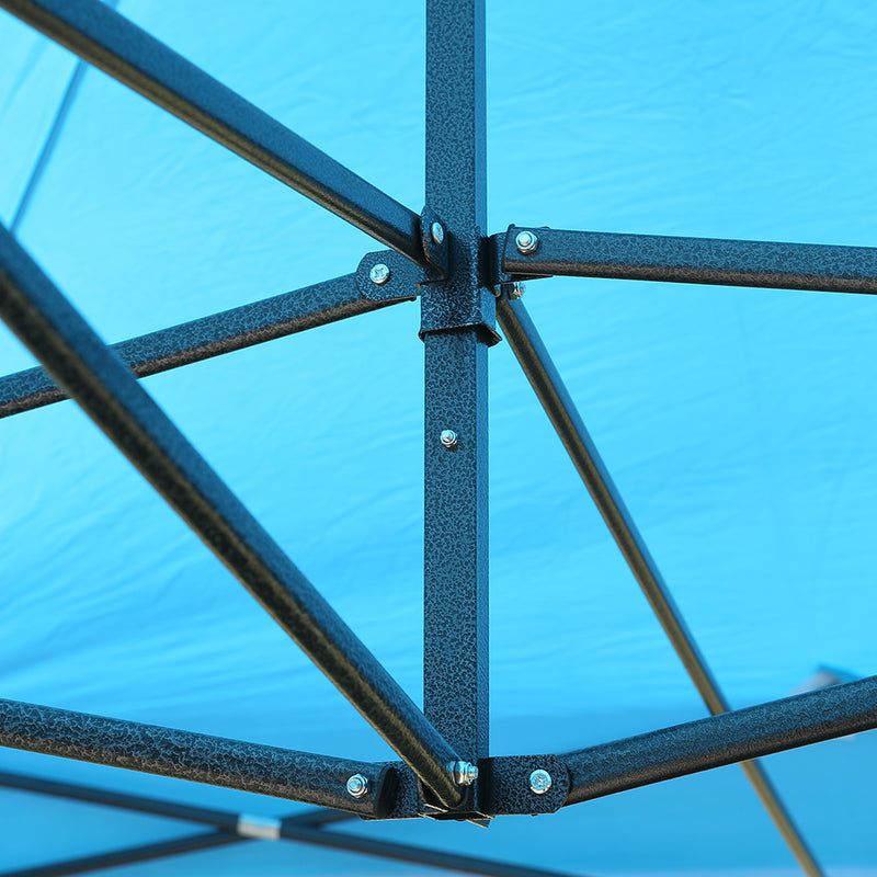 Mountview Gazebo Tent 3x6 Outdoor Marquee Gazebos Camping Canopy Wedding Blue