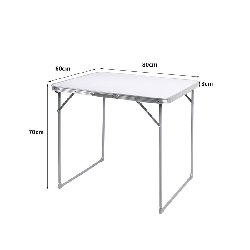 Folding Camping Table Aluminium Portable Outdoor Picnic Foldable Tables BBQ Desk