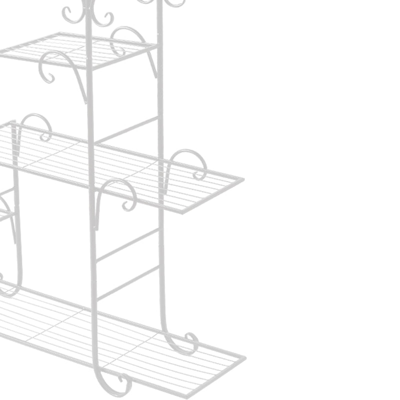 Levede Outdoor Indoor Plant Stand Metal Flower Pot Garden Corner Shelf Stands