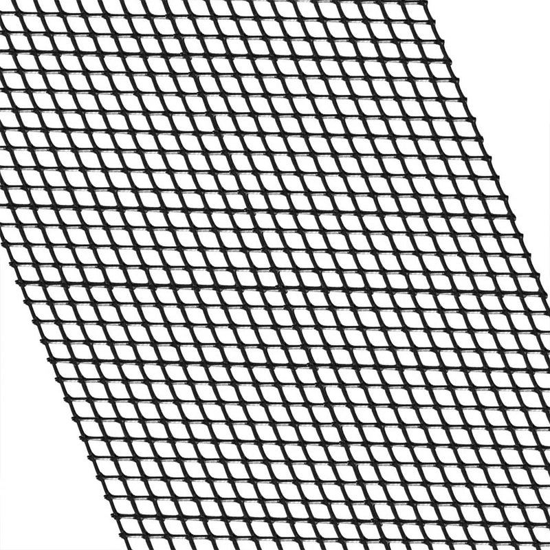 60Pcs Aluminium Gutter Guard Mesh Guards Leaf Twigs Filter 100x20cm Garden Brush