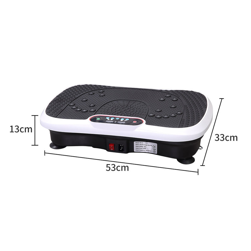 Vibration Plate Machine Machines Platform Magnet Massage Vibrator Exercise Gym