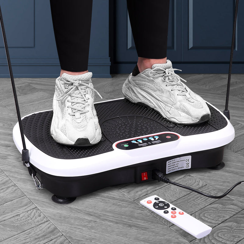 Vibration Plate Machine Machines Platform Magnet Massage Vibrator Exercise Gym