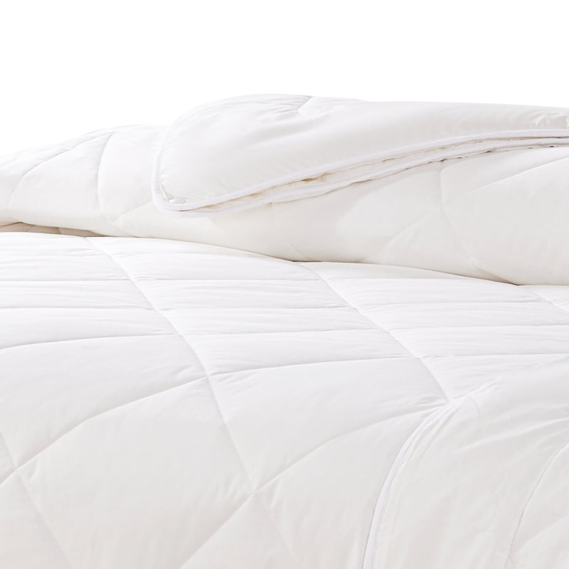 DreamZ 100% Wool Quilt 2-Piece 400/600GSM Doona Duvet Winter Summer King Single