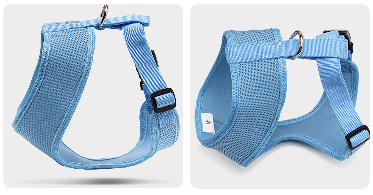 Skippy Pet Harness Blue L