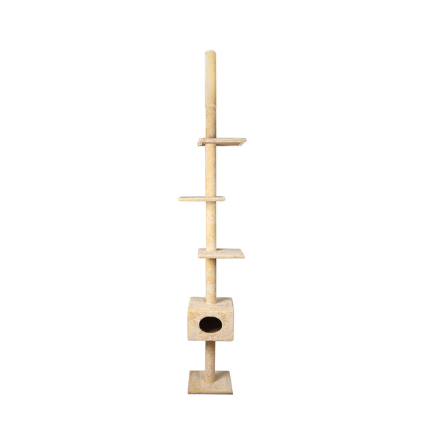 PaWz Cat Scratching Post Tree Cubby House Condo Furniture Scratcher 248-288 High