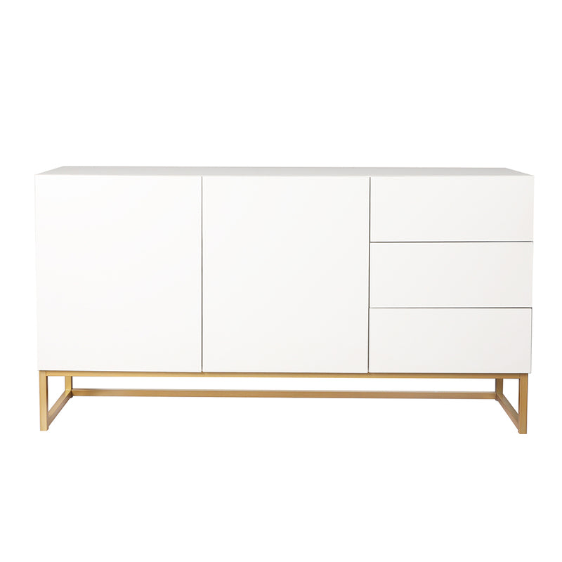 Levede Sideboard Buffet Cabinet Automatic Spring Drawers Storage Shelf Cupboard