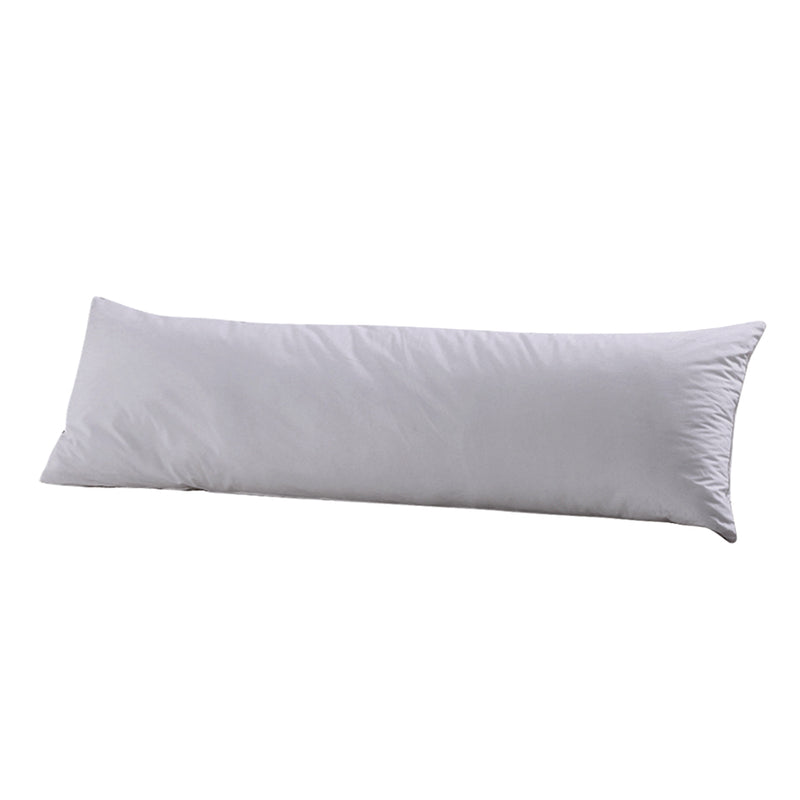 DreamZ Body Full Long Pillow Luxury Slip Cotton Maternity Pregnancy 150cm Grey