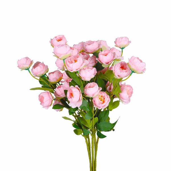 Lambu 6X Artificial Flower 7 Heads Flowers Garden Indoor Outdoor Fake Home Decor