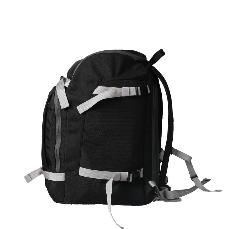 Mountview Ski Boot Bag Snowboard Backpack Boots Waterproof Shoulder Strap Travel Black 55L
