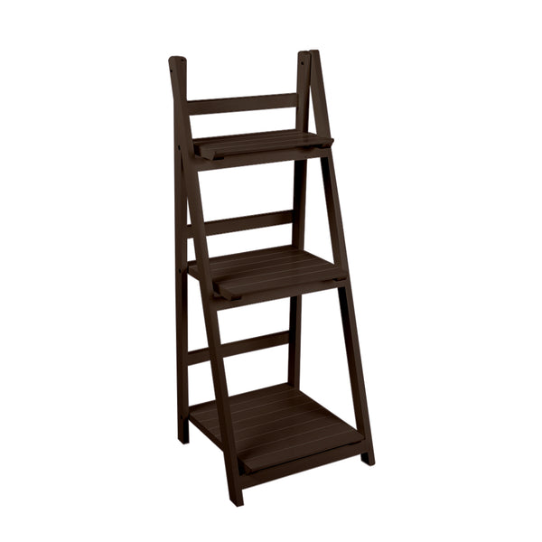 Levede 3 Tier Ladder Shelf Stand Storage Book Shelves Shelving Display Rack