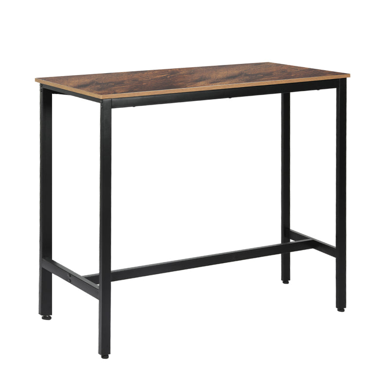 Levede High Bar Table Nordic Industrial Stylish Modern Pub Wood 120CMX40CM