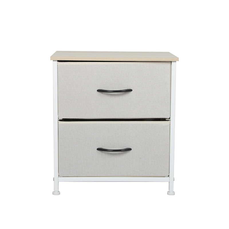 Levede Storage Cabinet Tower Chest of Drawers Dresser Tallboy 10 Drawer Beige