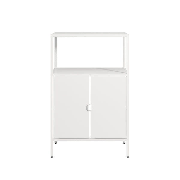 Levede Filing Cabinet Storage Office Cabinets 4 Tier Metal Home Shelves White