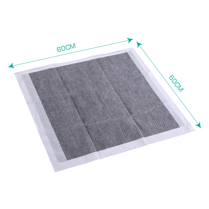PaWz 100 Pcs 60x60cm Charcoal Pet Puppy Dog Toilet Training Pads Ultra Absorbent