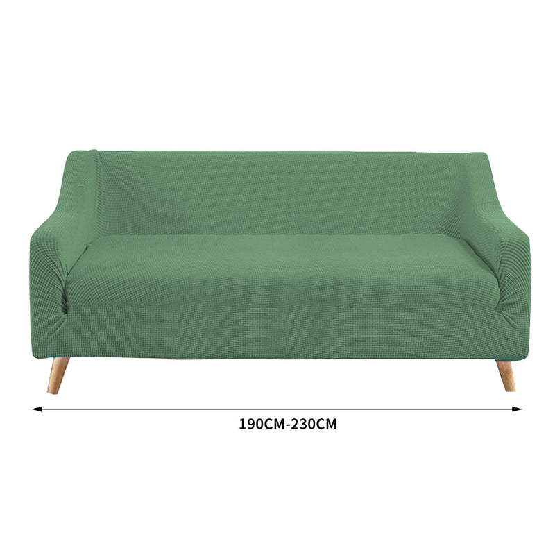 Couch Stretch Sofa Lounge Cover Protector Slipcover 3 Seater Cyan