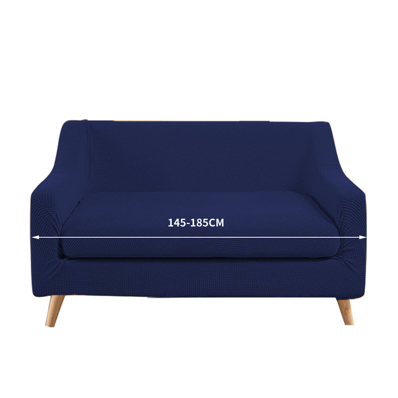 DreamZ Couch Sofa Seat Covers Stretch Protectors Slipcovers 2 Seater Navy