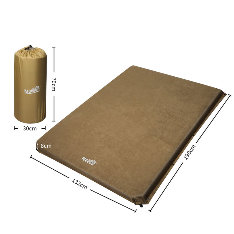 Mountview Self Inflating Mattress Sleeping Camping Mat Air Bed Double Pad Hiking