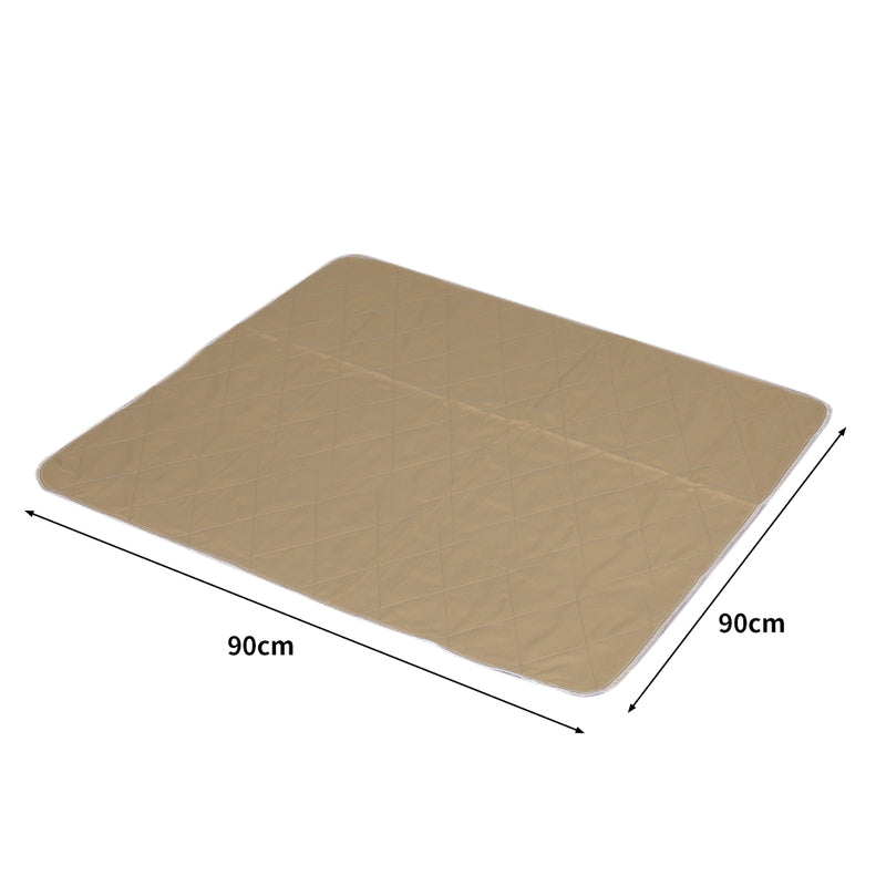 PaWz 4 Pcs 90x90 cm Reusable Waterproof Pet Puppy Toilet Training Pads XXL