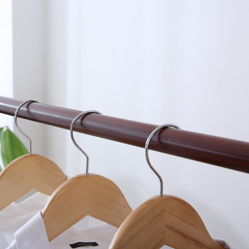 Levede Clothes Stand Garment Dyring Rack Hanger Organiser Wooden Free Standing