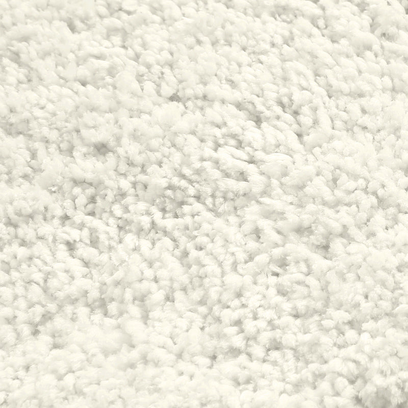 Ultra Soft Anti Slip Rectangle Plush Shaggy Floor Rug Carpet in Beige 60x220cm