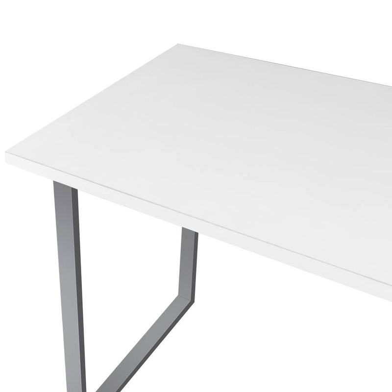Office Computer Desk Student Laptop Study Table Home Workstation Shelf Desks White