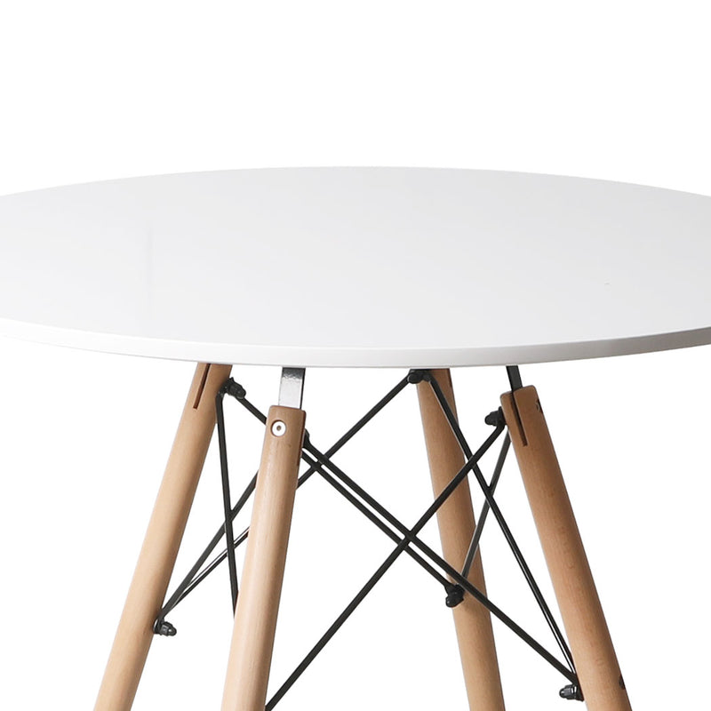 Office Dining Table Meeting Tables Round Desk Wooden Home Cafe Modern Desks 75cm
