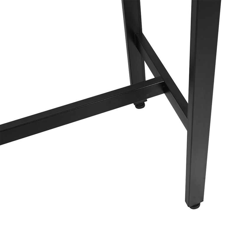 Levede High Bar Table Nordic Industrial Stylish Modern Pub Wood 120CMX40CM