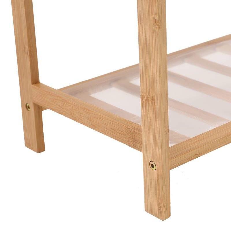 Levede 10 Tiers 80cm Wide Bamboo Shoe Rack Storage Wooden Organizer Shelf Stand