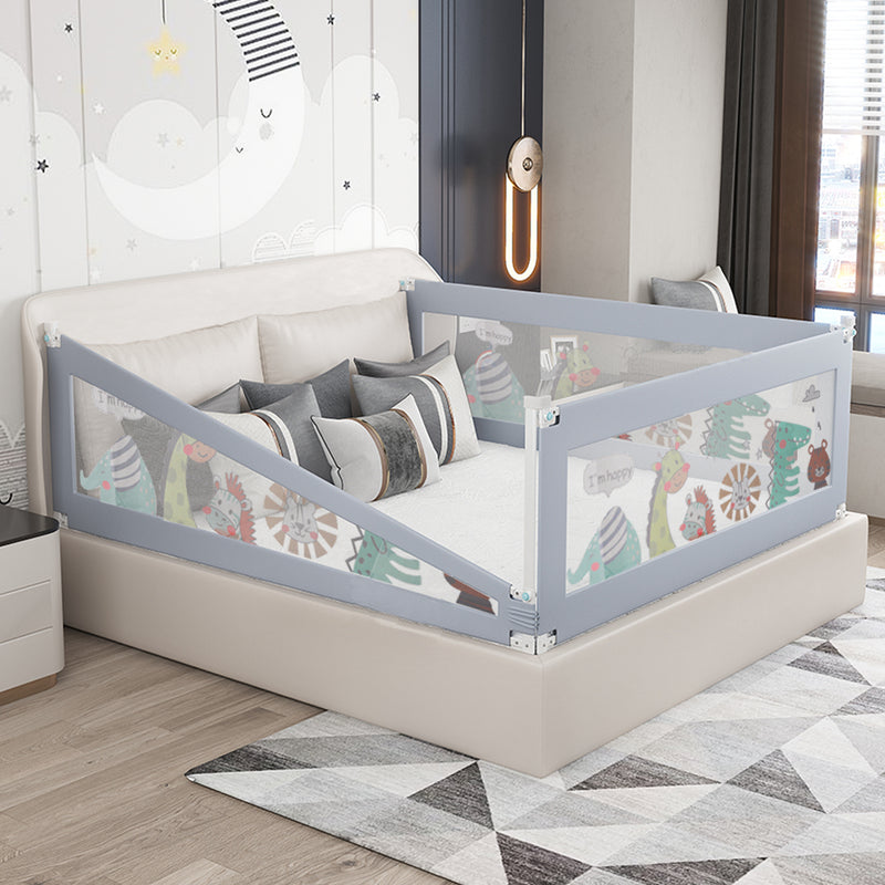 Bopeep Kids Baby Safety Bed Rail Adjustable Folding Child Toddler Protect Small