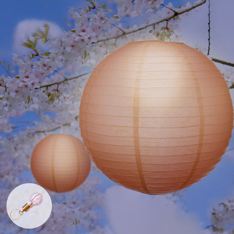 12" Paper Lanterns for Wedding Party Festival Decoration - Mix and Match Colours