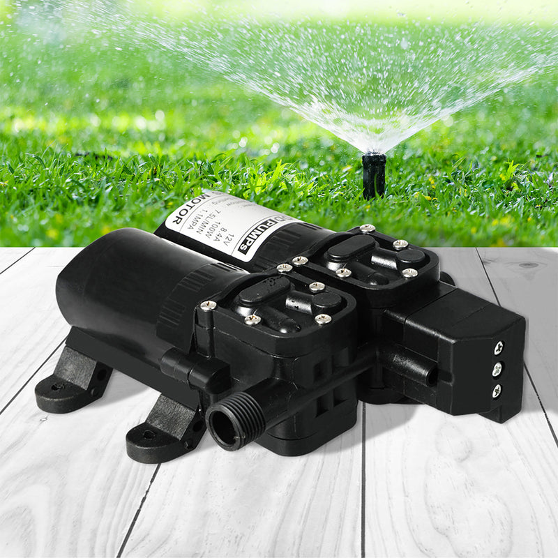 Water Pump Diaphragm 160PSI 12V High Pressure Caravan Camping Boat Farm