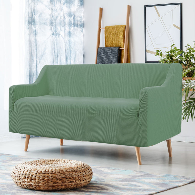 Couch Stretch Sofa Lounge Cover Protector Slipcover 3 Seater Cyan