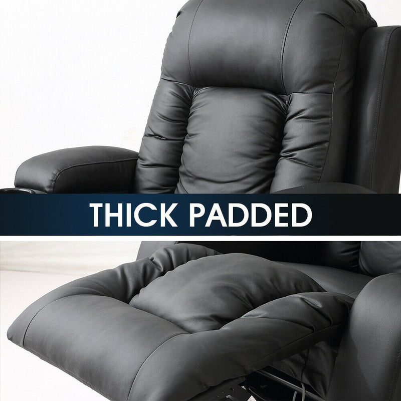 Levede Electric Massage Chair Zero Gravity Chairs Recliner Full Body Back Neck